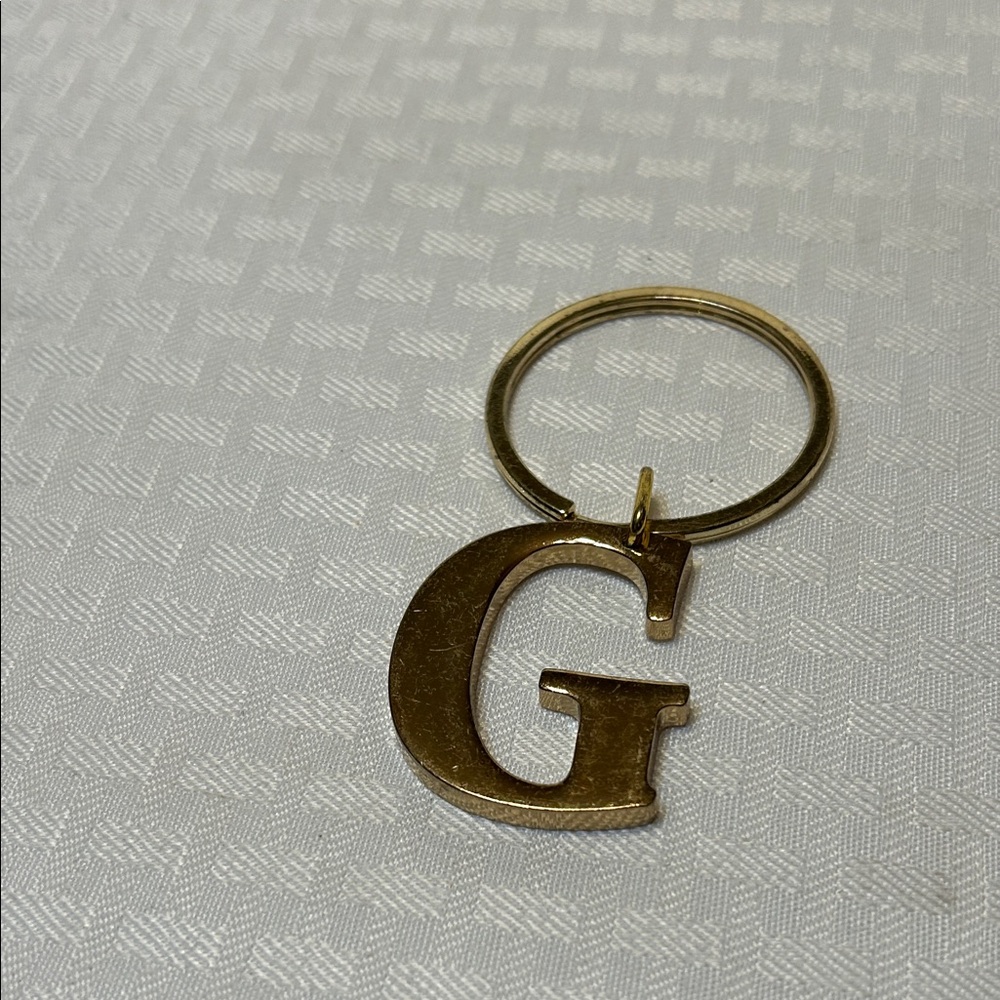GANZ Gold Initial Key Holder